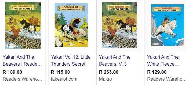 Yakari and The Beavers Cartoon comic book (2005) rare collectable.