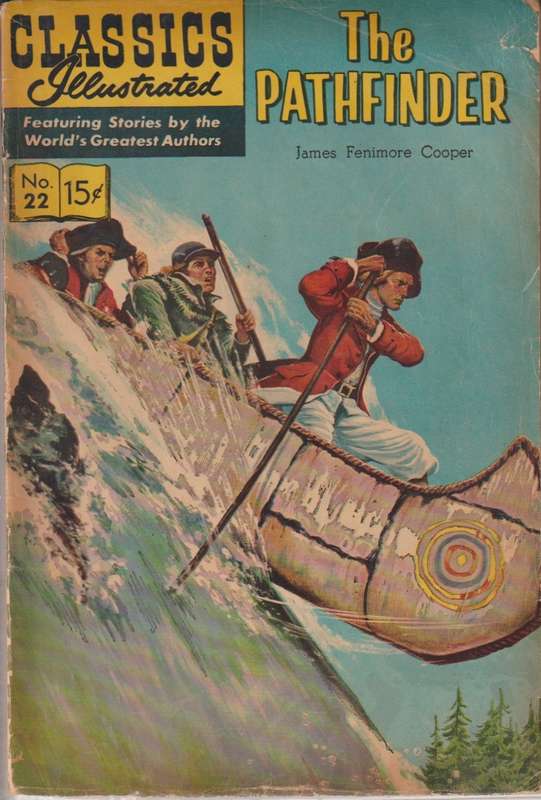 Classics Illustrated #22 The Pathfinder rare old vintage collectable