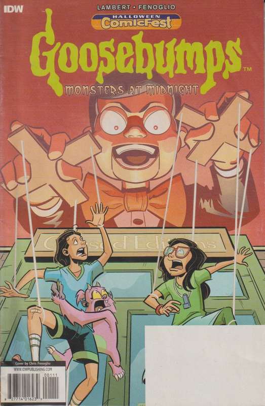 IDW Comicfest Goosebumps Monsters at Midnight (2018) comic cartoon rare collectable