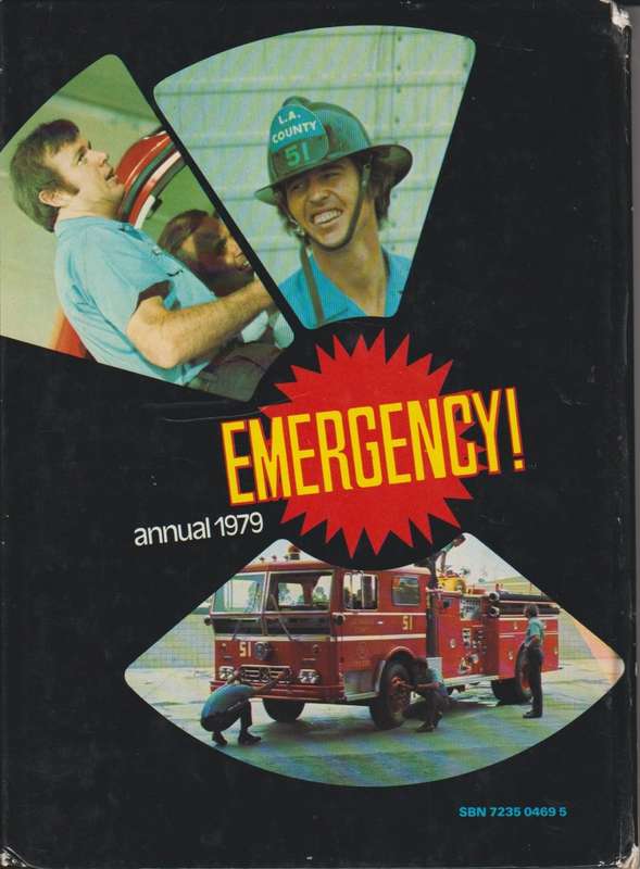 Emergency Annual 1979 Cartoon comic old vintage rare collectable for boys
