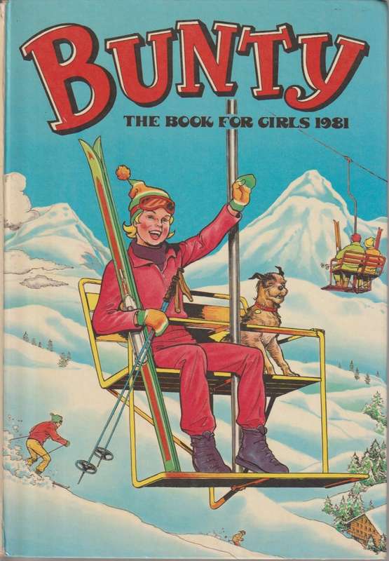 Bunty Book For Girls Annual 1981 comic cartoon love story romance old rare vintage collectable