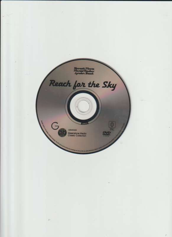 Reach For The Sky 1956 biography drama war DVD movie collectable vintage old recce military