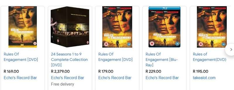 Rules Of Engagement (2000) DVD movie war action drama