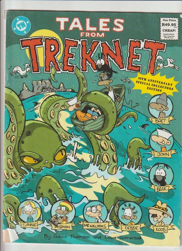 Tales from Treknet 10th Anniversary Special 2015 comic cartoon South African rare Print