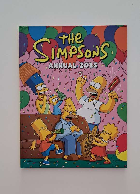 The Simpsons Comic book Annual 2015 rare collectors item