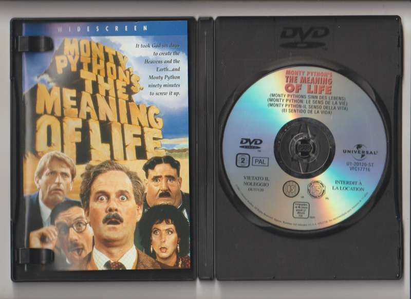 Monty Python The Movies Box set DVD`s 4x movies collectable Rare old vintage classic