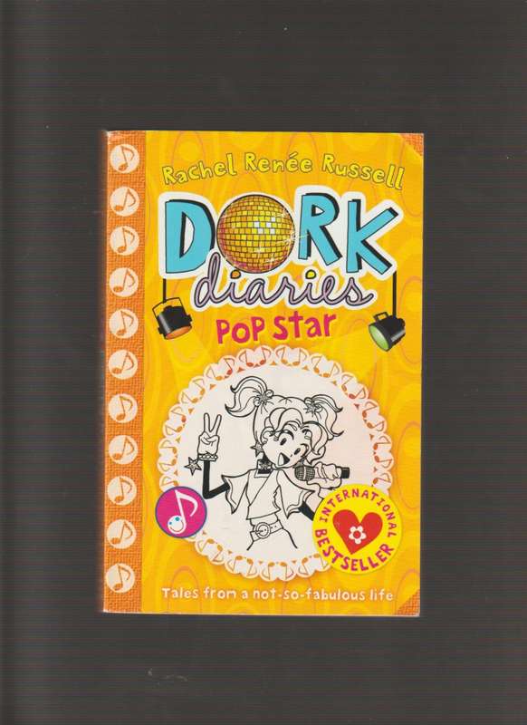 Dork Diaries Pop star by Rachel Renee Russell girl teen chic lit comedy drama