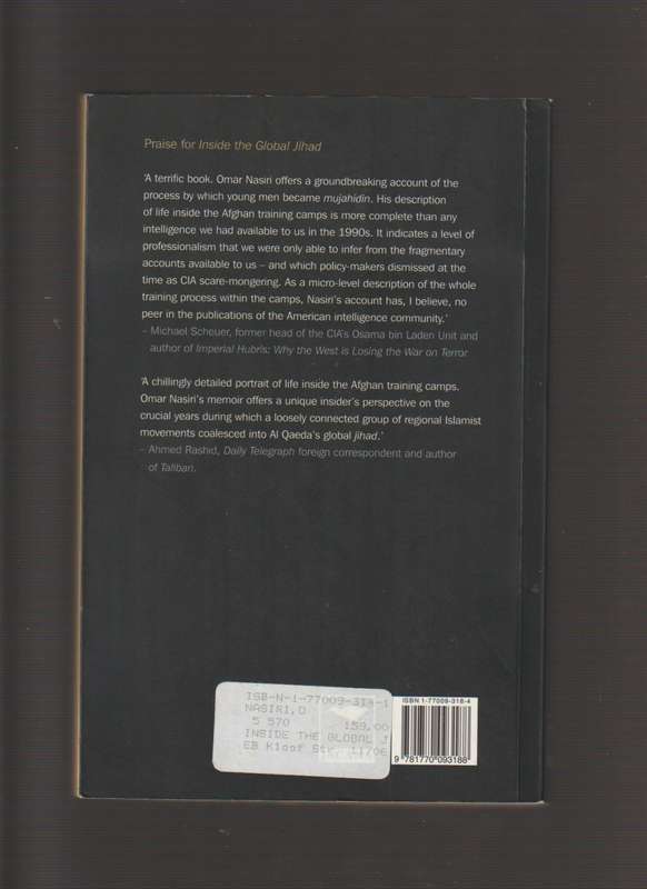 Inside The Global Jihad Omar Nasiri war history spy intelligence informer true story CIA