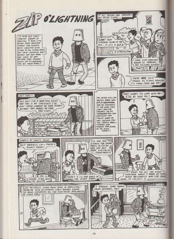 VIZ The Sausage Sandwich 1993 cartoon comic book annual hardcover old rare vintage collectable