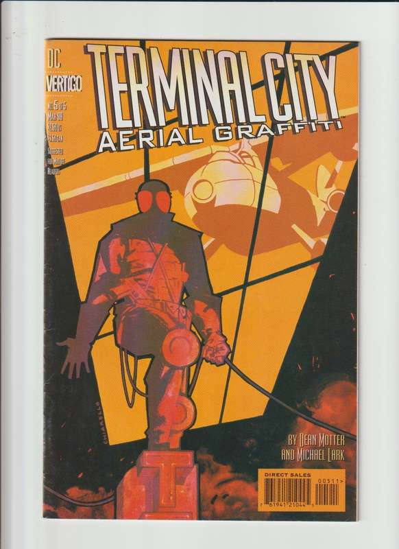 DC Virttigo comic books Terminal City Aerial Graffiti (1997) #5 old vintage collectable