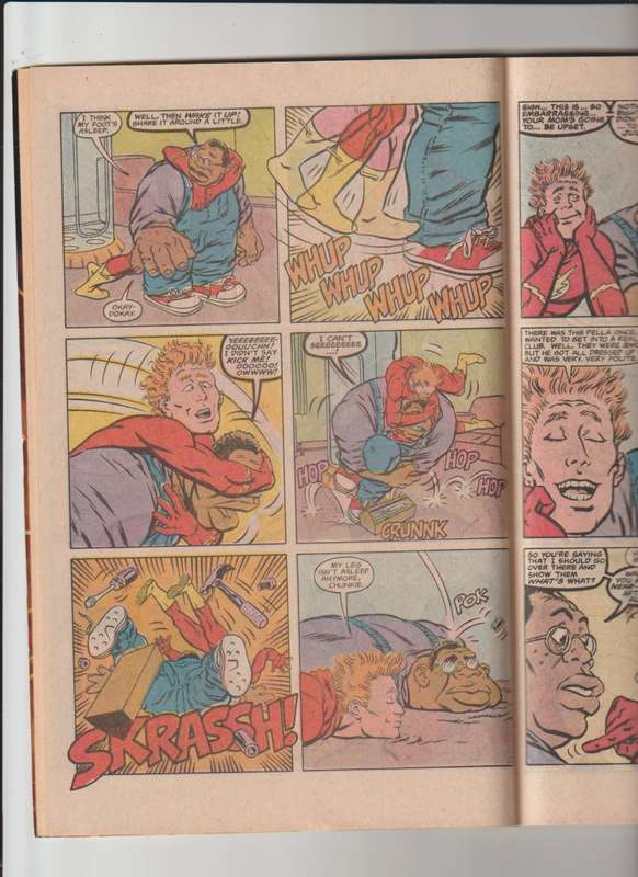 DC comic book Flash (1987 2nd Series) Annual #3 rare old vintage collectable