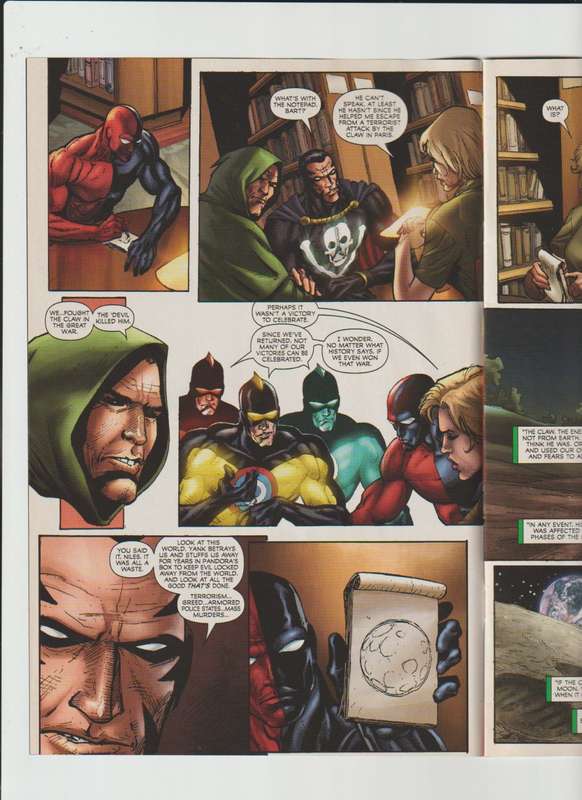 Dynamite Comic books The Death-Defying Devil - devil claw ( free comic book day edition) 2008 rare c