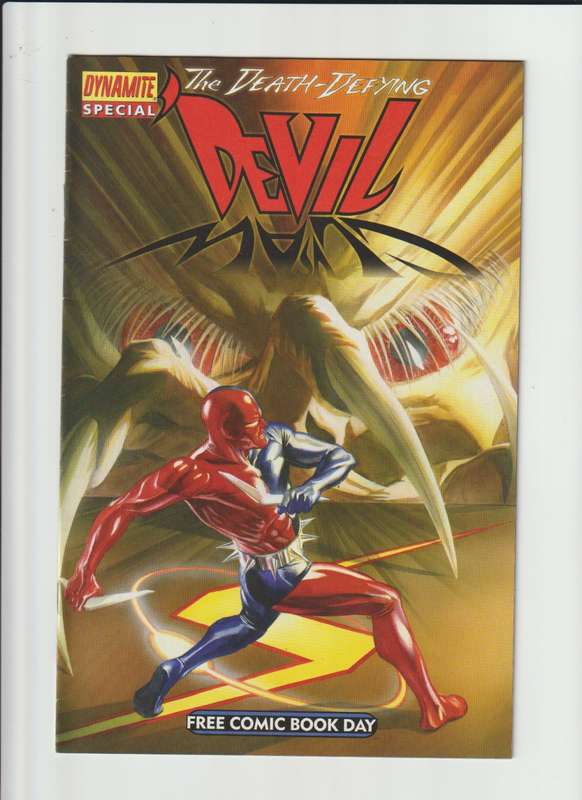 Dynamite Comic books The Death-Defying Devil - devil claw ( free comic book day edition) 2008 rare c