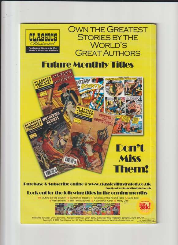 Classics Illustrated comic book The Jungle Book by Rudyard Kipling #8 (2016) collectable rare