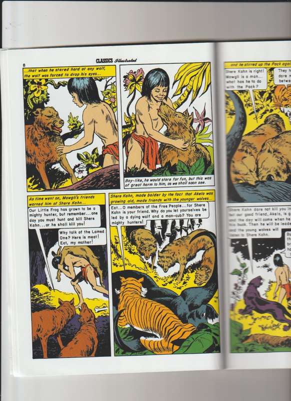 Classics Illustrated comic book The Jungle Book by Rudyard Kipling #8 (2016) collectable rare