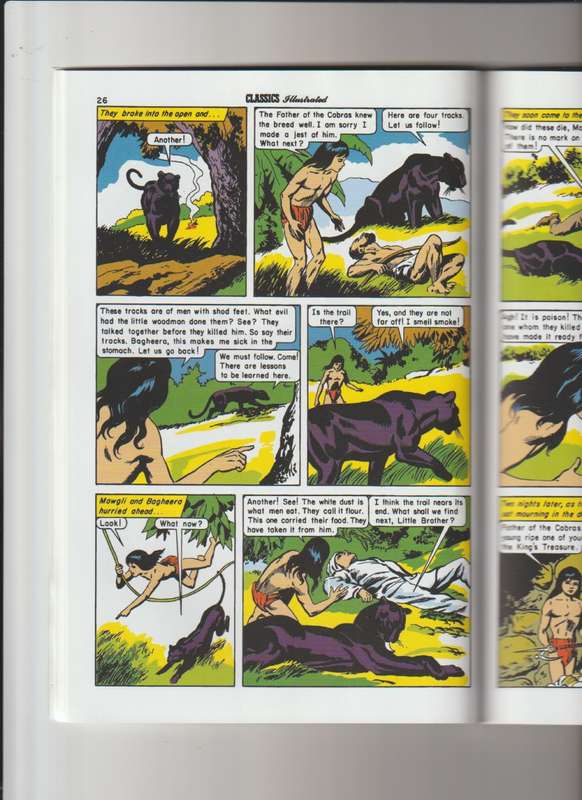 Classics Illustrated comic book The Jungle Book by Rudyard Kipling #8 (2016) collectable rare