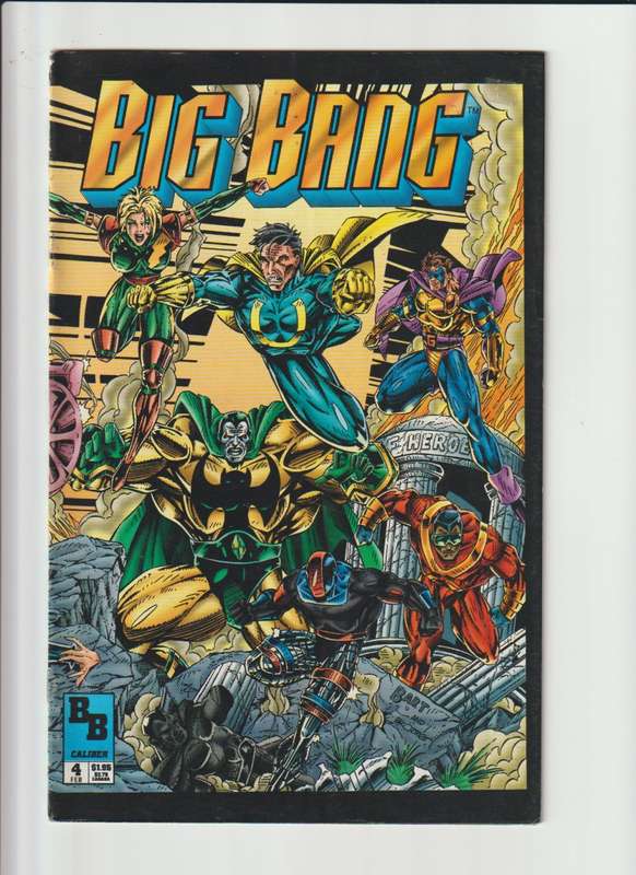 Big Bang Comics (1994 1st Series Caliber) #4 rare old vintage collectable