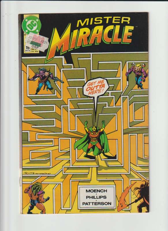 DC comic books Mister Miracle (1989 2nd Series) #15 old vintage rare collectable