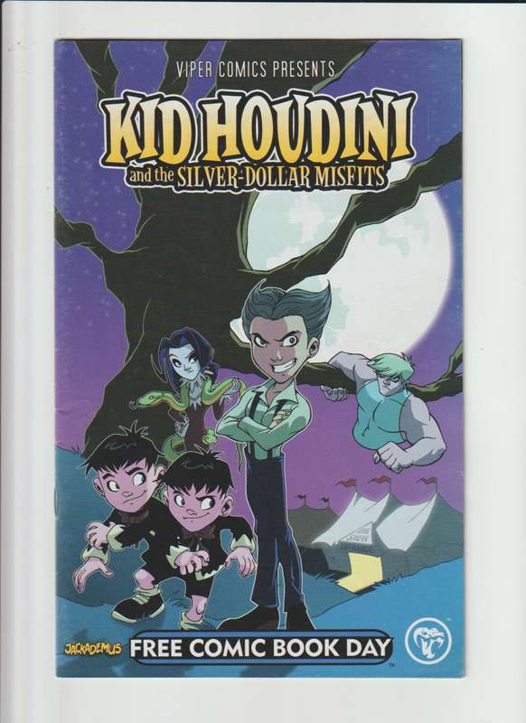 Kid Houdini and the Silver Dollar Misfits (2008) FCBD #2008 Free comic book day rare collectable