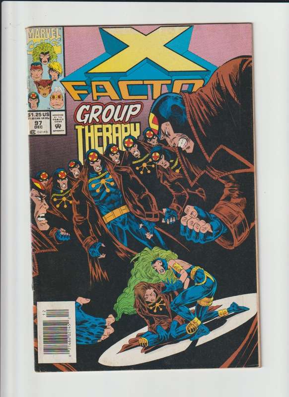 Marvel Comic Books X-Factor (1986 1st Series)  #97 rare old vintage collectable