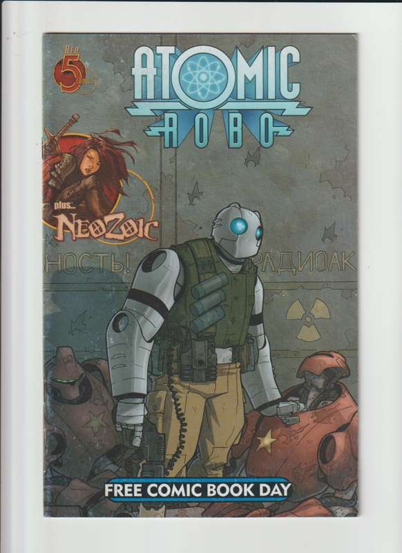 Atomic Robo (2008) FCBD comic books rare collectable