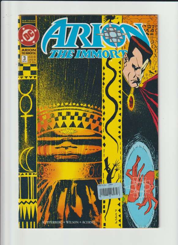 DC comic books Arion the Immortal (1992) #3 old vintage rare collectable