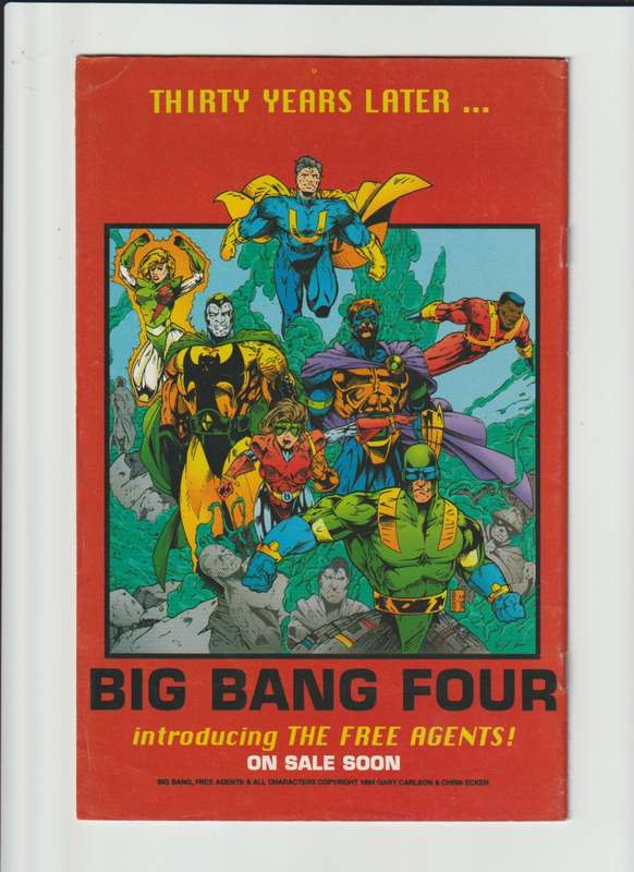 Big Bang Comics (1994 1st Series Caliber) #3 old vintage rare collectable
