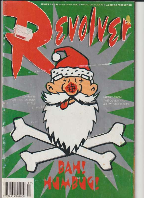 Fleetway comic books Revolver #6 (1990) british rare old vintage collectable