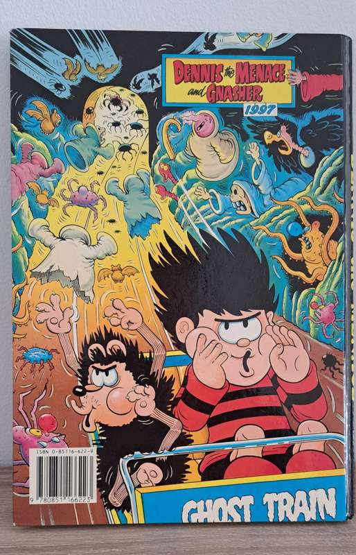 Dennis The Menace & Gnasher 1997 Annual cartoon comic book retro old vintage collectable