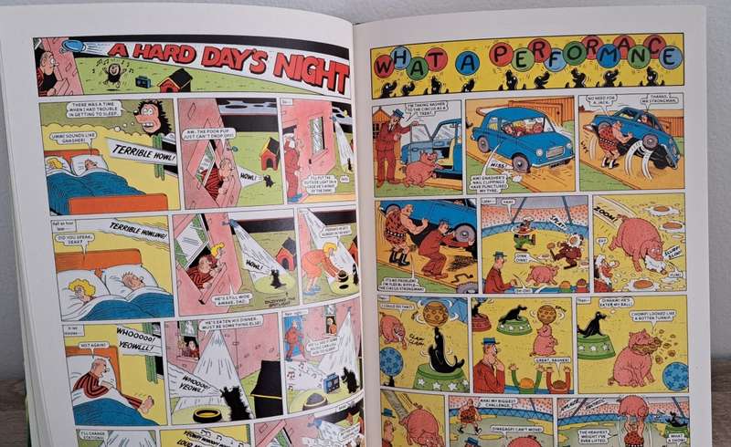 Dennis The Menace & Gnasher 1997 Annual cartoon comic book retro old vintage collectable