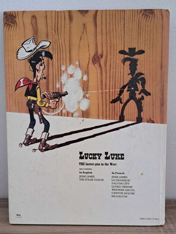 Lucky Luke Dalton City 1973 annual by Morris & Goscinny cartoon comic book old vintage rare collecta