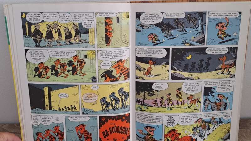 Lucky Luke Dalton City 1973 annual by Morris & Goscinny cartoon comic book old vintage rare collecta