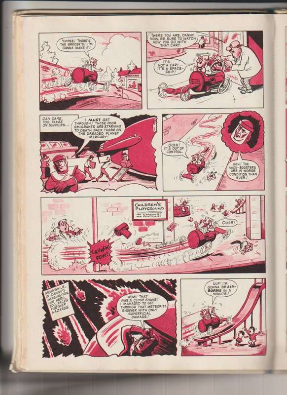 Wham comic book Annual 1971 hardcover old rare vintage collectable cartoon
