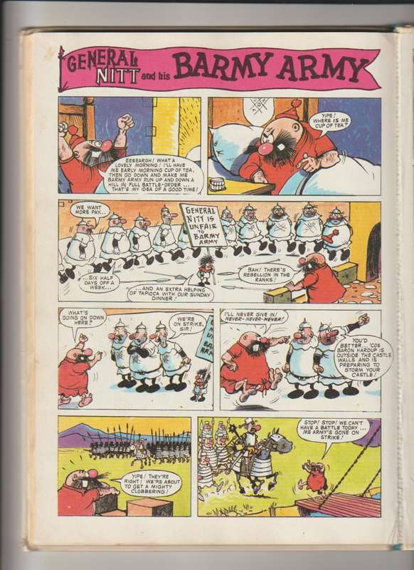 Wham comic book Annual 1971 hardcover old rare vintage collectable cartoon