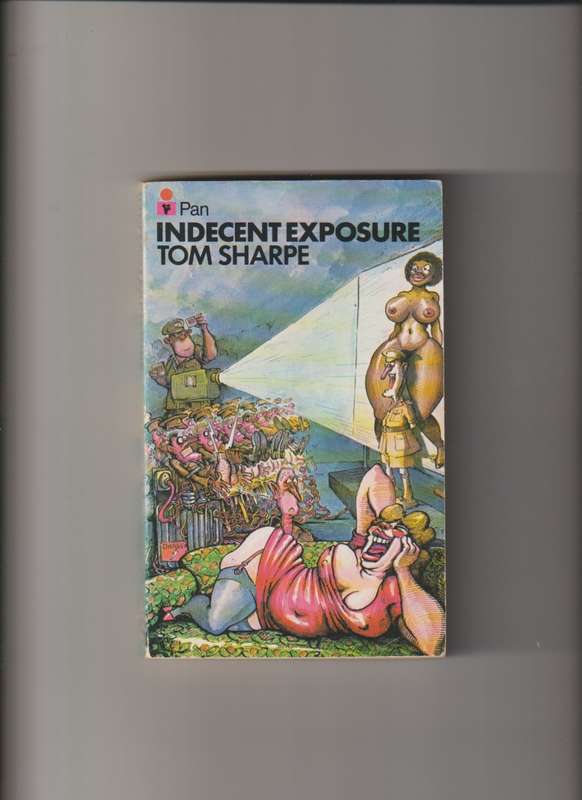 Indecent Exposure by Tom Sharpe paperback book humor comedy South Africa British