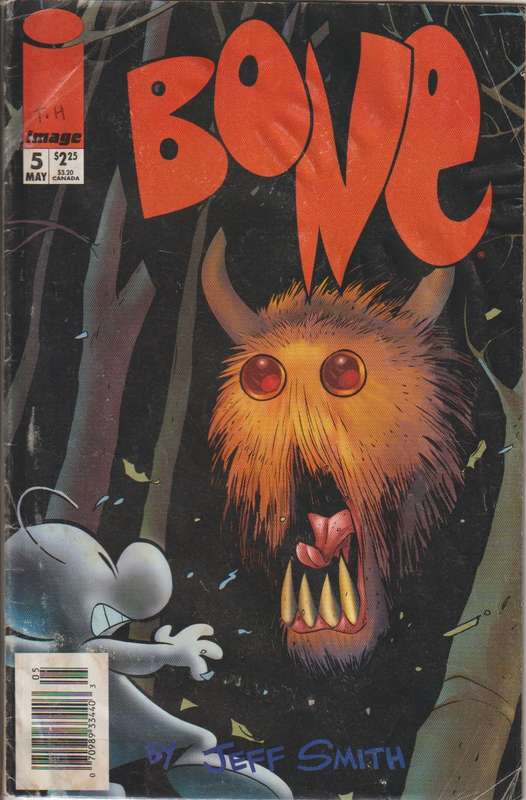 Image comics Bone #5 (1996)  1st Lucius Down Rare comic book