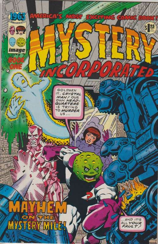 Image Comics 1963 Mystery Incorporated (1993) #1A rare vintage old collectable