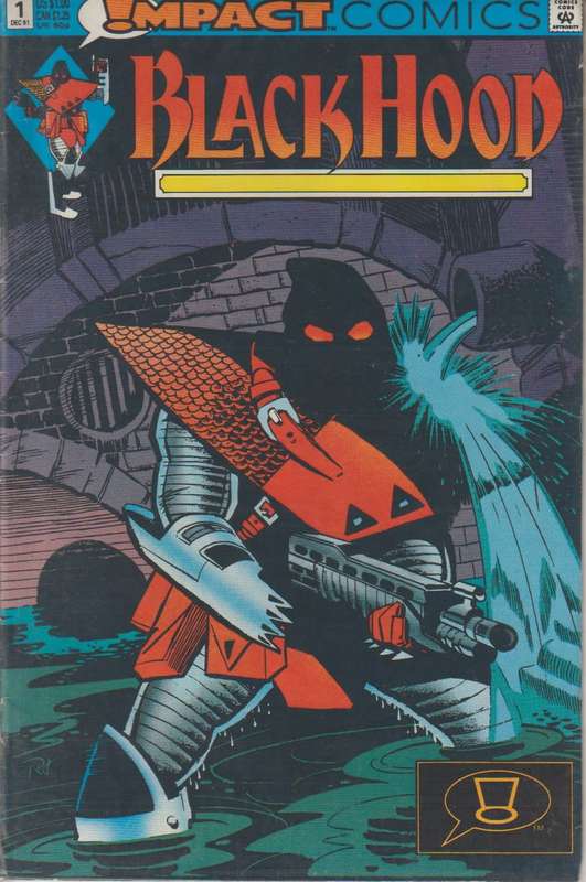 Impact comic books Black Hood (1991 DC) #1 old rare vintage collectable