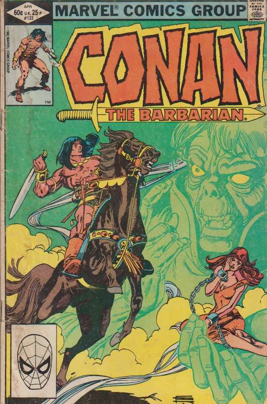 marvel comic books Conan the Barbarian (1970 Marvel) #133 old rare vintage collectable