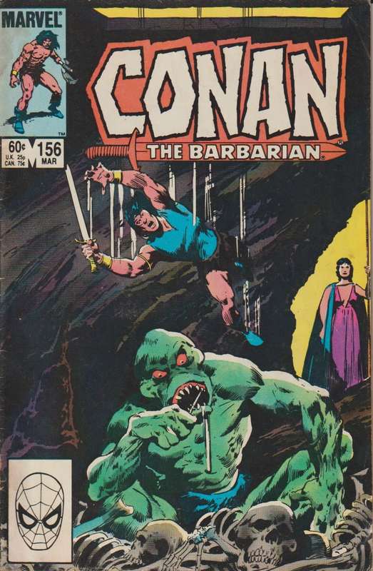 marvel comic book Conan the Barbarian (1970 Marvel) #156 old rare vintage collectable