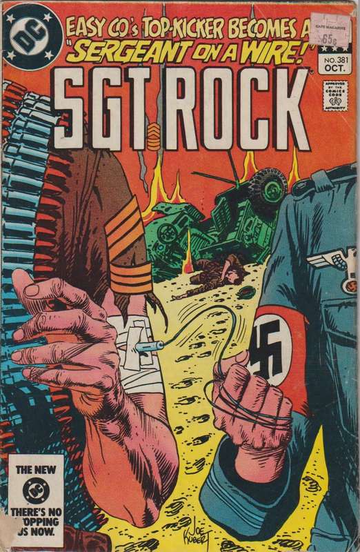 DC comics Sgt. Rock (1977) #381