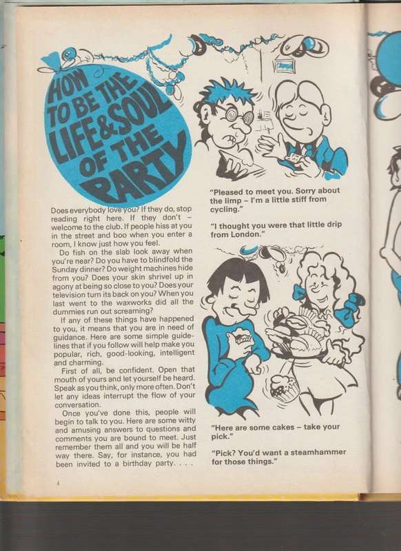 Bananas cartoon comic book annual 1979 rare old vintage and collectable