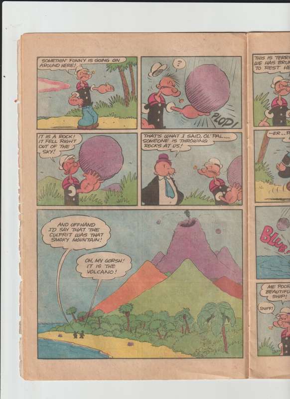 Whiteman Comics books Popeye the sailor #170 (1978-1982) retro old vintage collectable