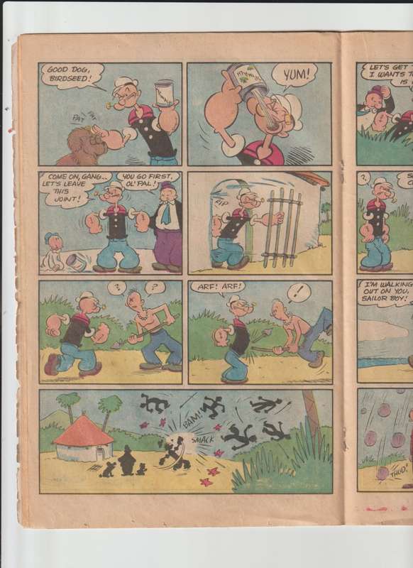 Whiteman Comics books Popeye the sailor #170 (1978-1982) retro old vintage collectable