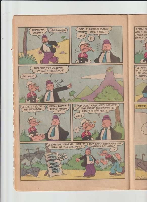 Whiteman Comics books Popeye the sailor #170 (1978-1982) retro old vintage collectable