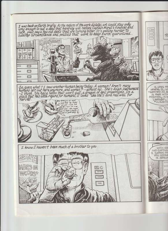 Kitchen Sink Comics Alien Fire (1987) #1 rare old vintage collectable