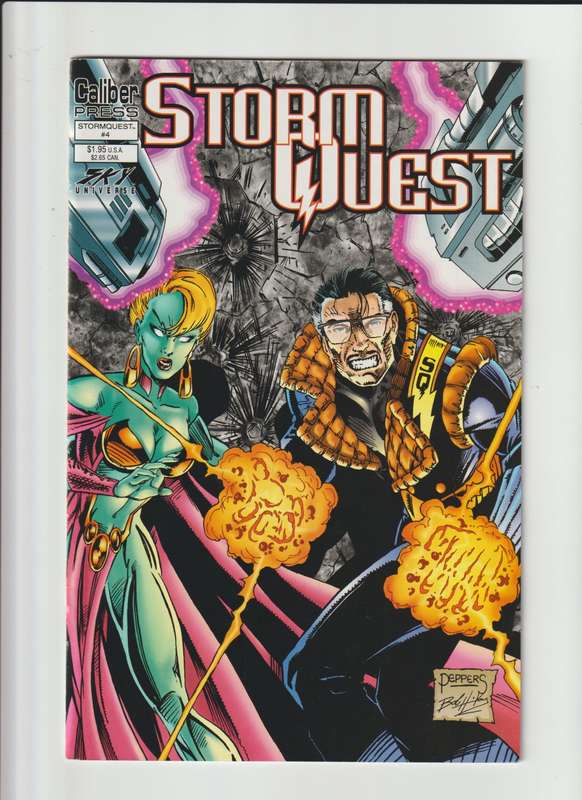 Caliber Comics Stormquest (1994) #4 old rare collectable vintage