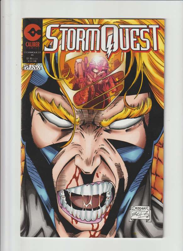 Caliber comics Stormquest (1994) #6 retro old vintage rare collectable