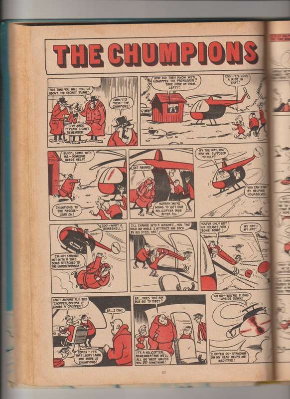 Shiver and Shake comic book annual 1980 retro rare vintage old collectable fleetway print