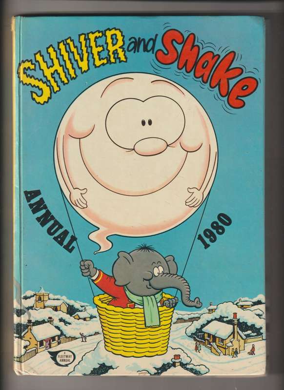 Shiver and Shake comic book annual 1980 retro rare vintage old collectable fleetway print